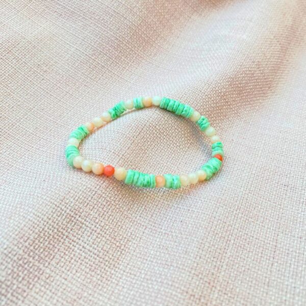 armbånd, koral, agat