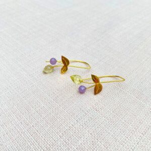 forgyldte, candybær, lemonkvarts, safir