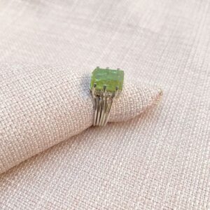 unika, sølv, ring, apatit