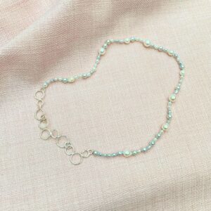 akoya, perler, sølv